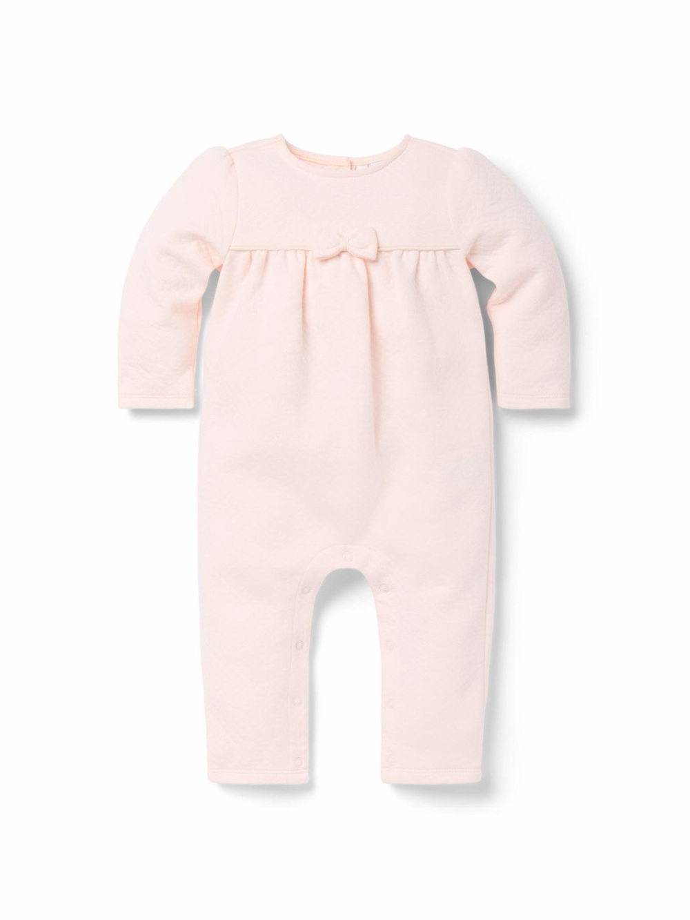 Janie and Jack Baby Quilted One Piece; Size: 3-6 months; Color: Pearl Pink